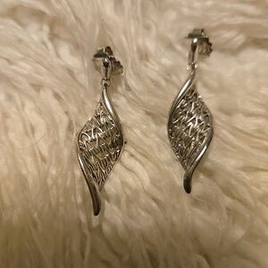 JOHN HARDY Chain Collection Sterling Silver Wave Drop Earrings